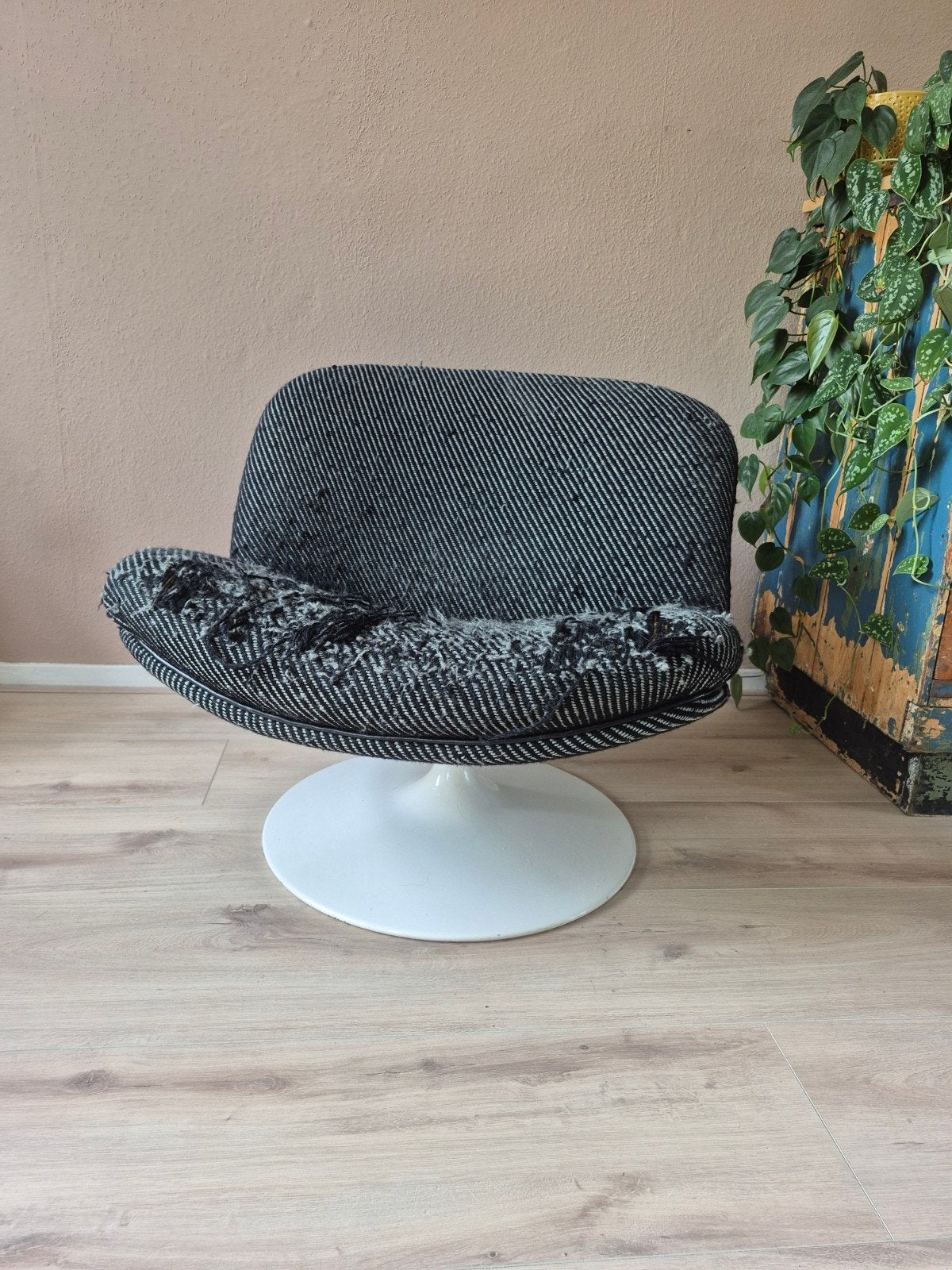 Vintage Artifort F508 fauteuil - Opknapper, Ophalen of Verzenden