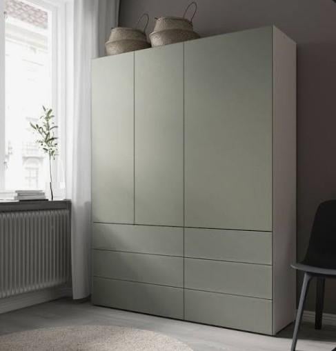 IKEA KLUBBUKT ladefrontjes voor Platsa (3×), Nieuw, 3 of 4 laden, Minder dan 100 cm, Ikea