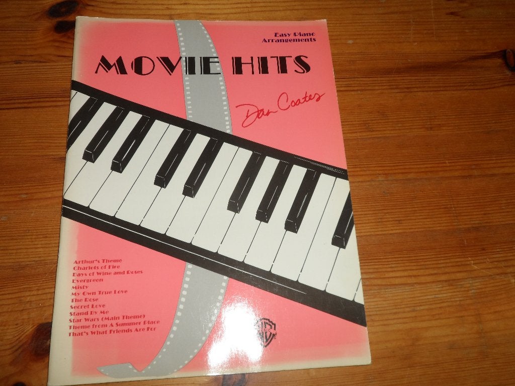 Dan coates - movie hits, Muziek en Instrumenten, Bladmuziek, Filmmuziek en Soundtracks, Ophalen of Verzenden, Zo goed als nieuw