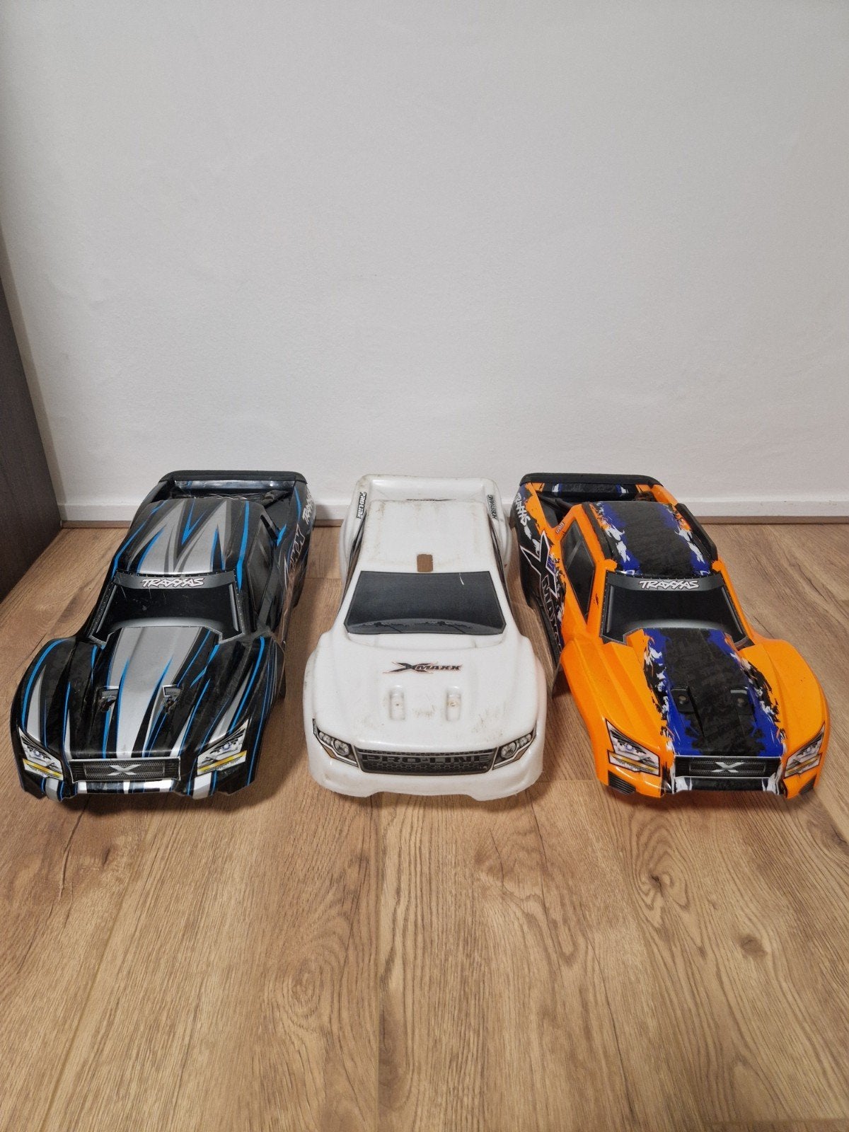 3x traxxas xmaxx 8s body, Ophalen of Verzenden, Gebruikt