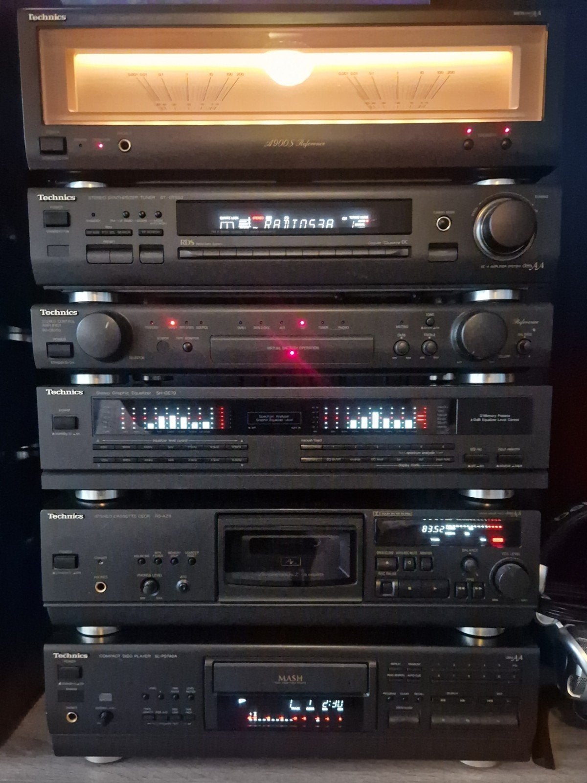 Technics Hifi Set, Gebruikt, Losse componenten, Cassettedeck, Ophalen