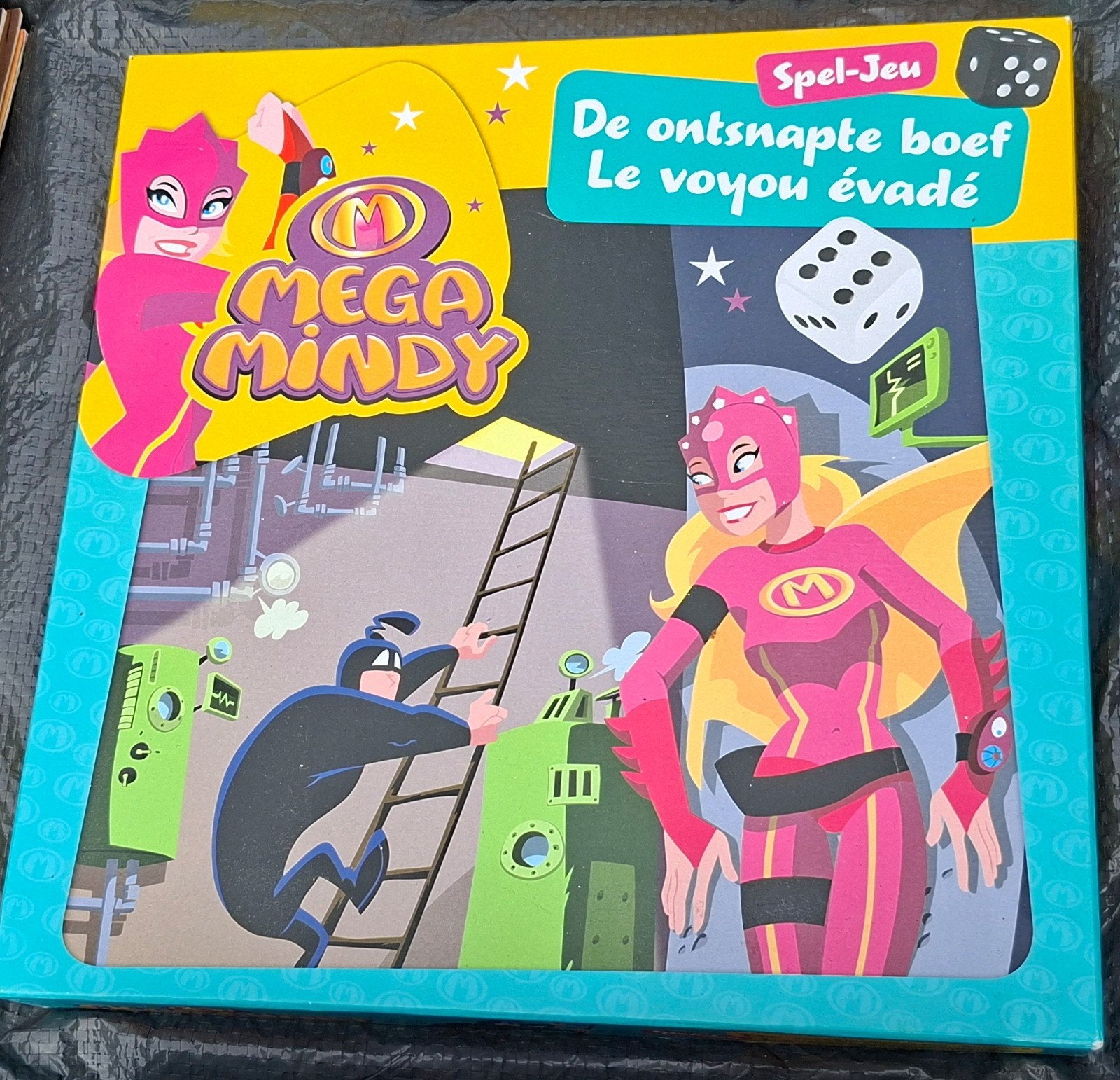 Mega Mindy Spel De ontsnapte boef, Een of twee spelers, Ophalen, Gebruikt, Studio 100