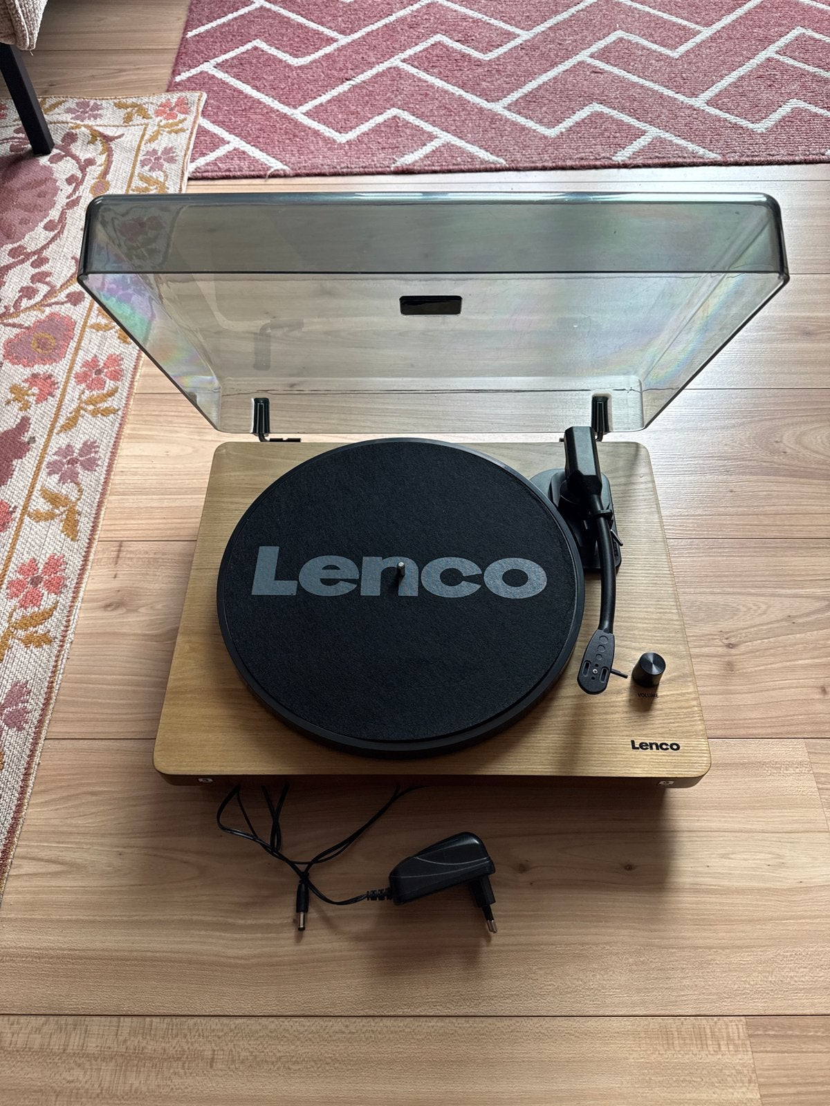 Lenco LS-50WD Platenspeler met ingebouwde speakers, Overige merken, Ophalen of Verzenden, Zo goed als nieuw, USB-aansluiting