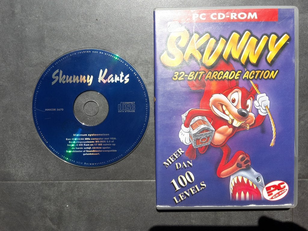 PC Game - Skunny - 32 Bit Arcade Action, Spelcomputers en Games, Games | Pc, Avontuur en Actie, 1 speler, Ophalen of Verzenden