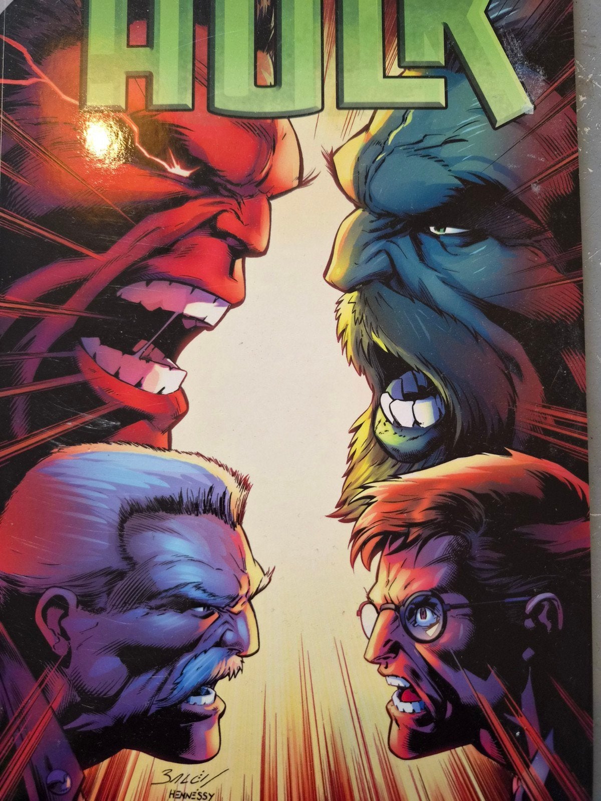 Hulk vs. Red Hulk - Spannend stripboek, Eén stripboek, Ophalen, Zo goed als nieuw