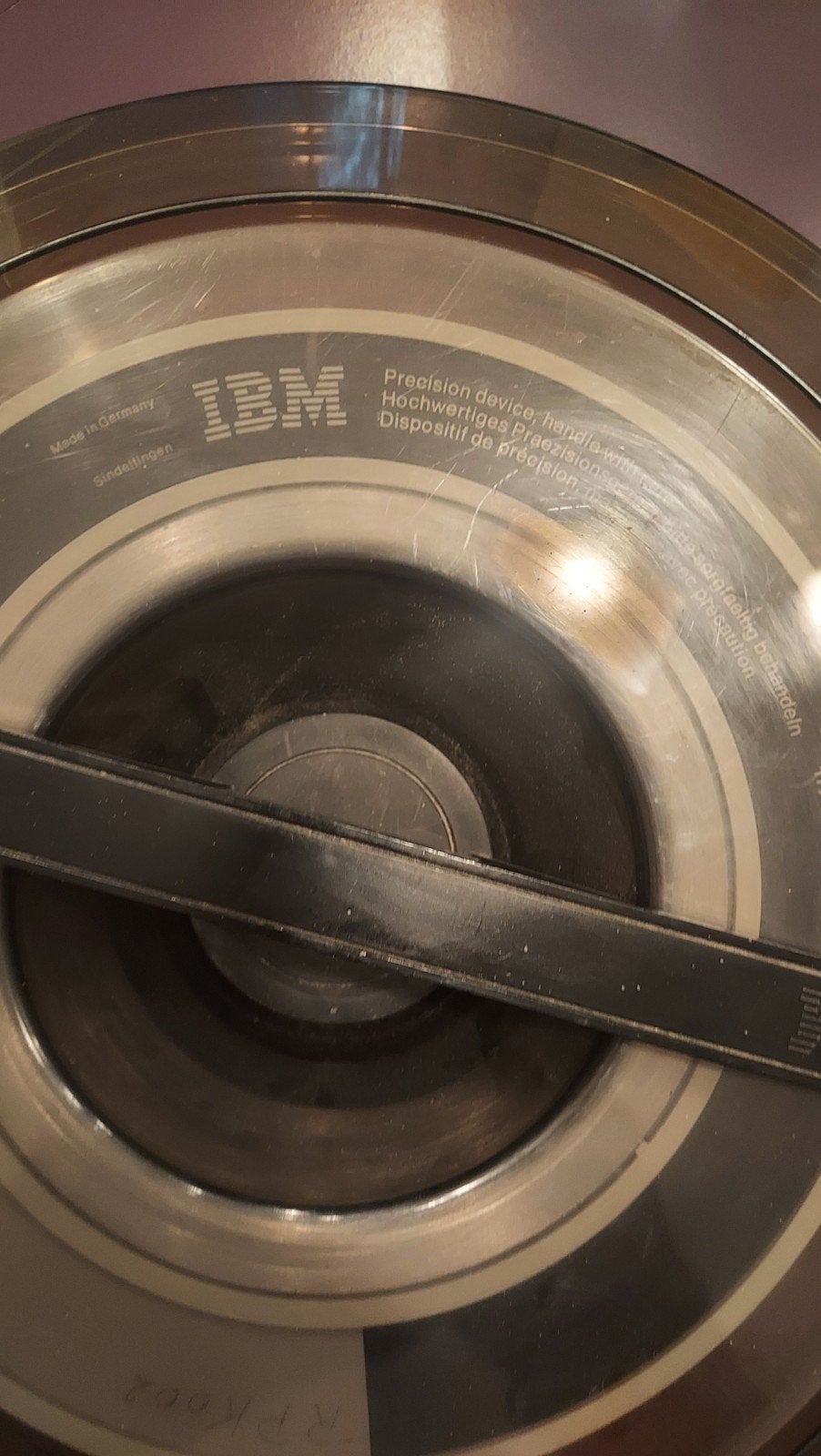 Vintage IBM Verwijderbaar Magnetisch Schijfpakket, Computers en Software, Ophalen of Verzenden, IBM