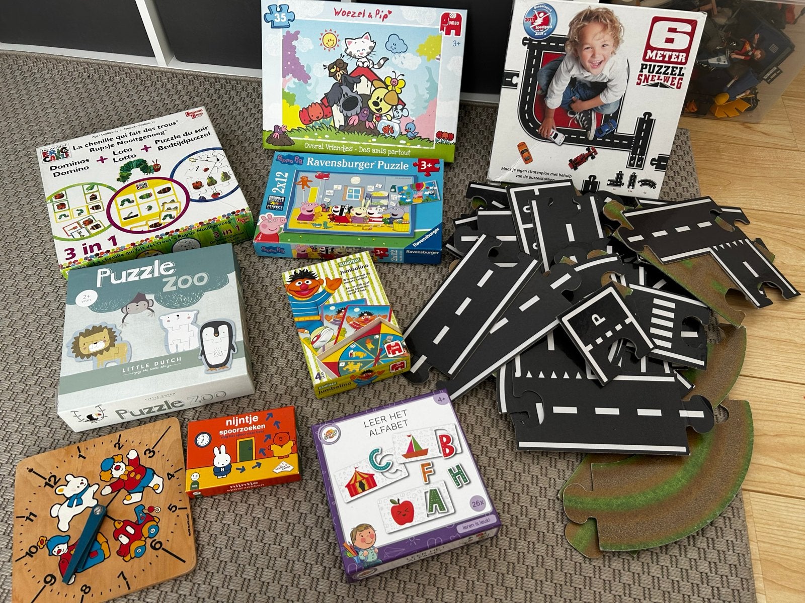 Grote collectie puzzels en speelgoed voor kinderen, Ophalen, 2 tot 4 jaar, Gebruikt, Meer dan 50 stukjes