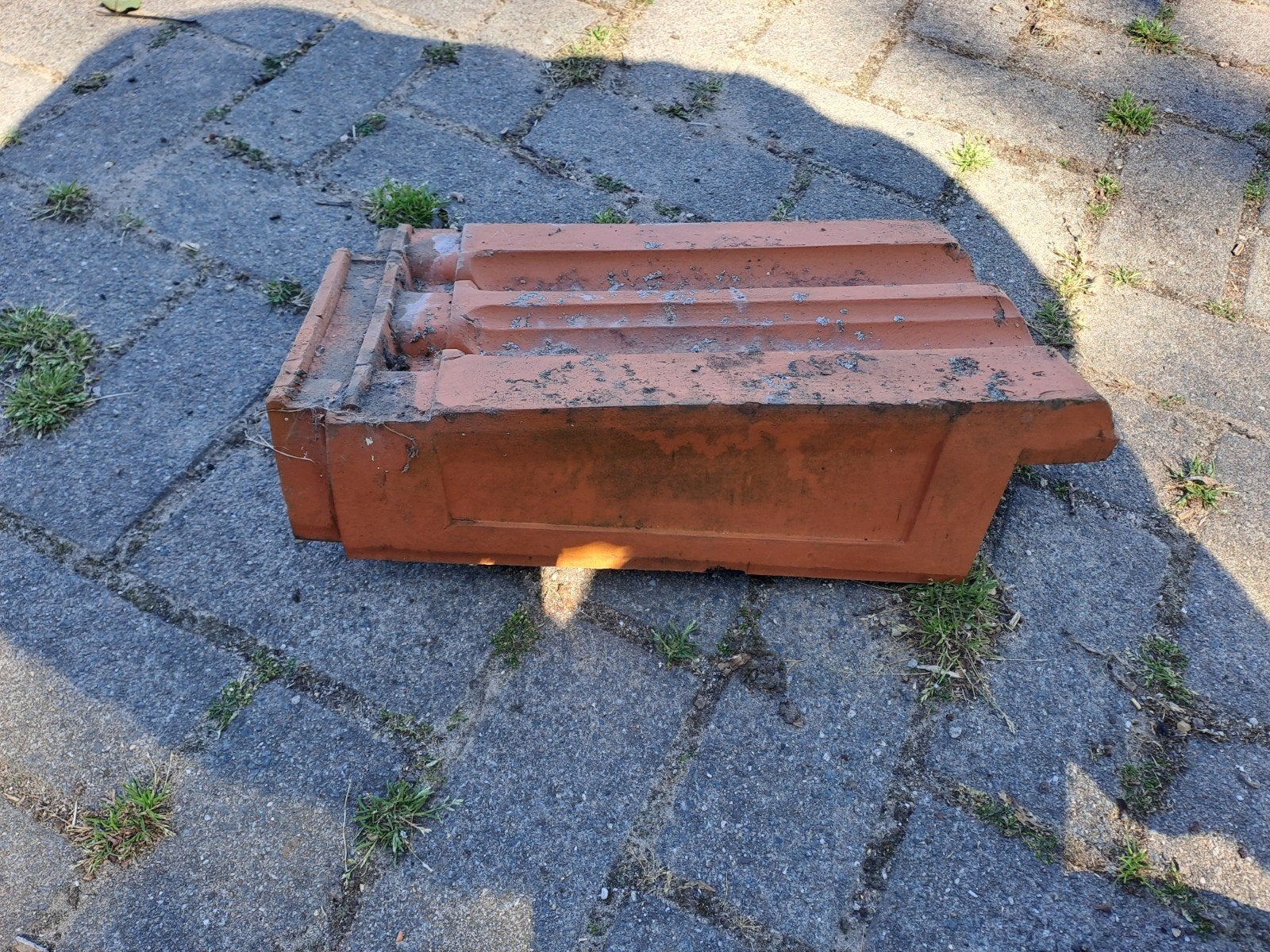 mulden dakpannen en eindvorsten, Ophalen, Gebruikt