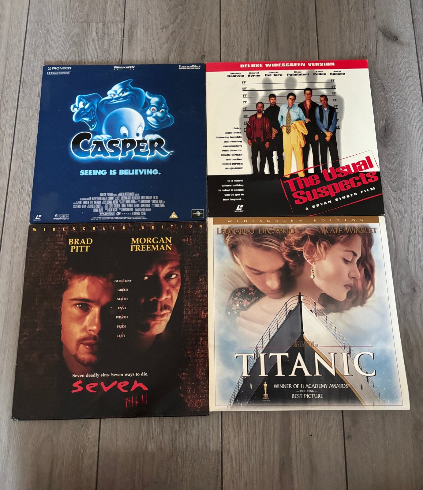Laserdisc (o.a. Se7en), Ophalen of Verzenden, Nieuw