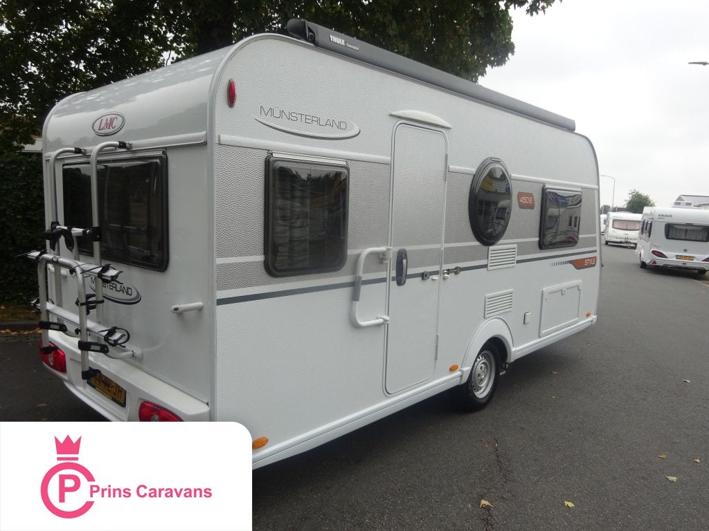 Lmc Style 450 GERESERVEERD, Caravans en Kamperen, Standaardzit, Schokbreker, Bedrijf, 4 tot 5 meter