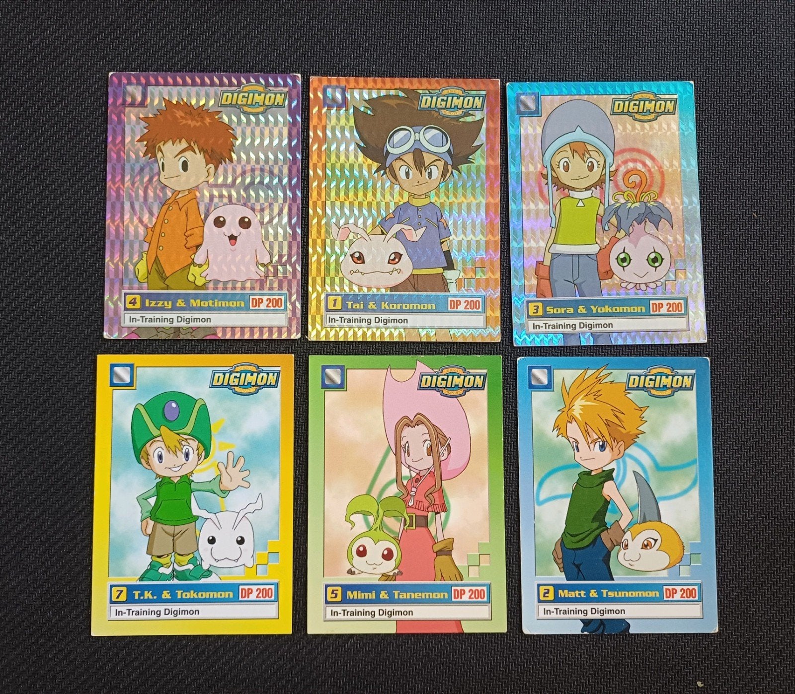 Digimon Kaarten Set - In-Training Digimon, Hobby en Vrije tijd, Verzamelkaartspellen | Overige, Zo goed als nieuw, Meerdere kaarten