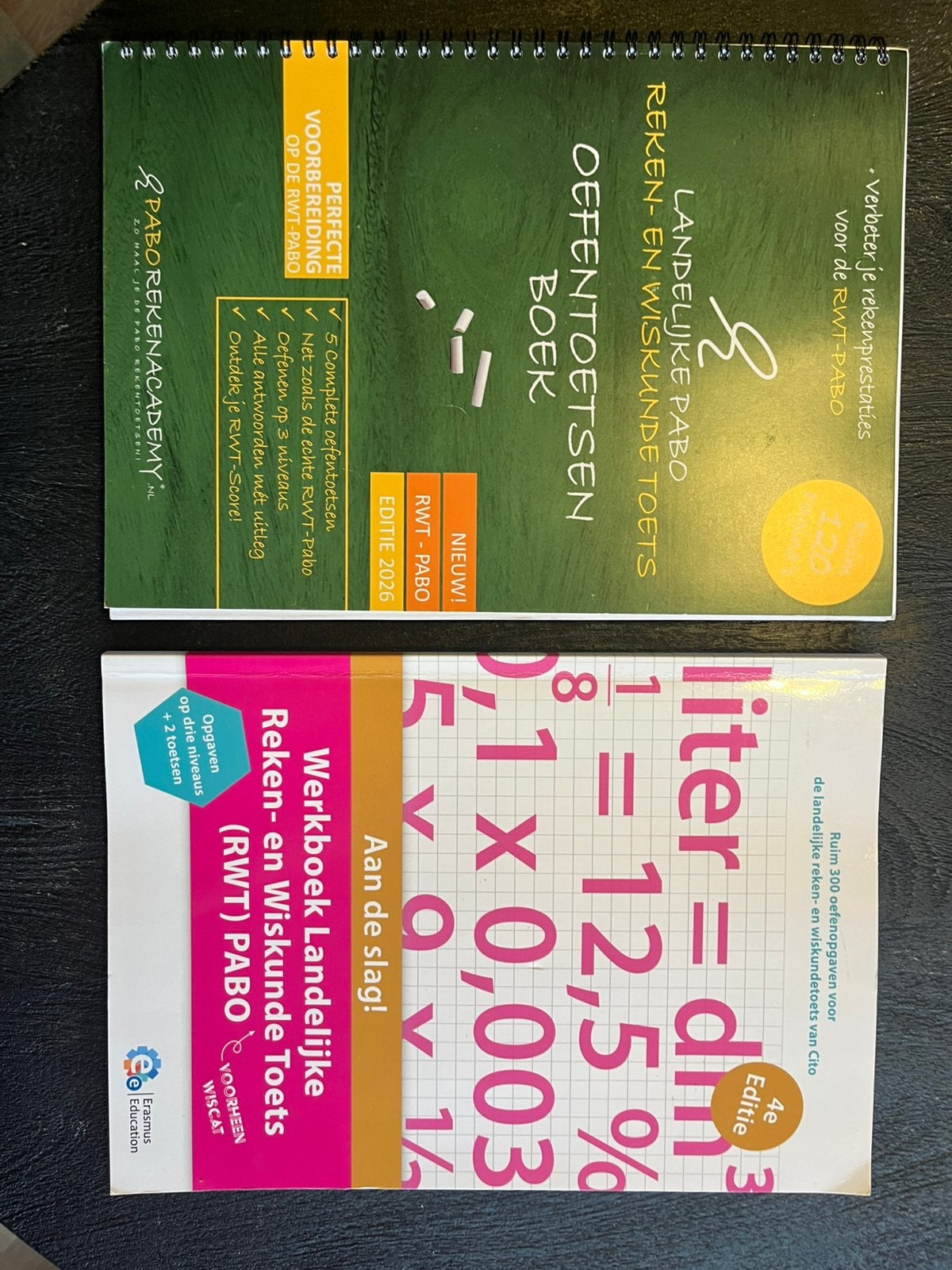 Rwt wiscat boeken!! (Pabo), Ophalen of Verzenden, Zo goed als nieuw, Overige niveaus, Overige vakken