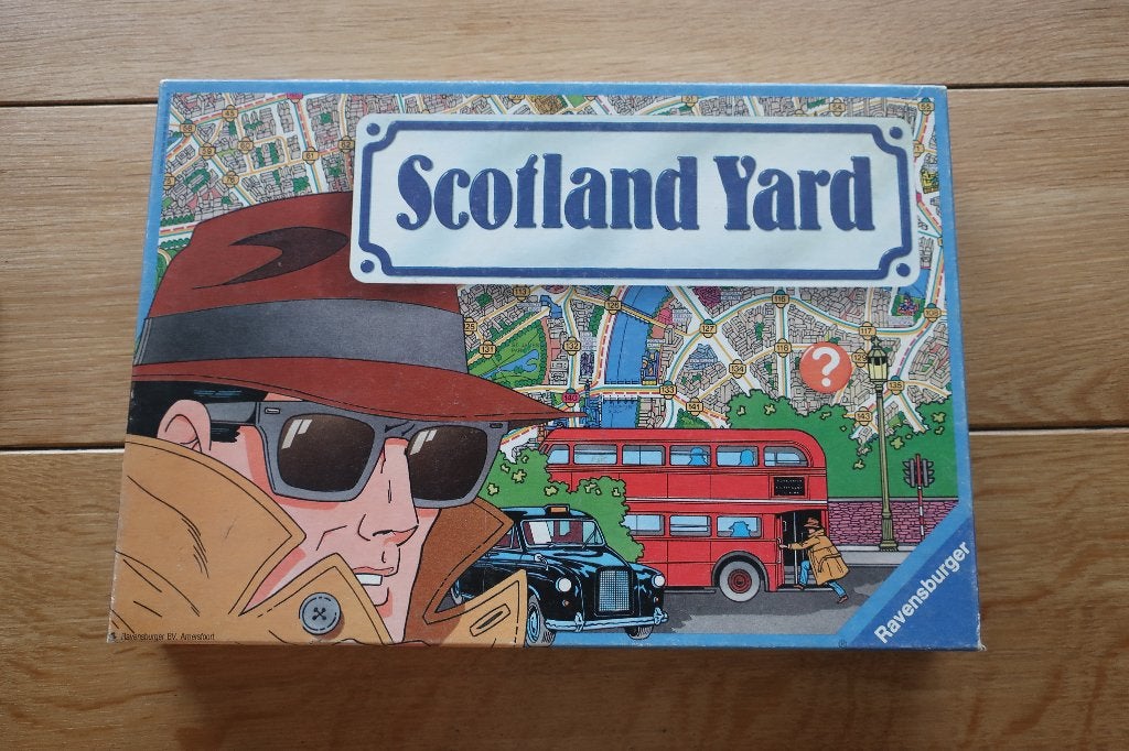 bordspel Scotland Yard, Ophalen of Verzenden, Zo goed als nieuw, Ravensburger