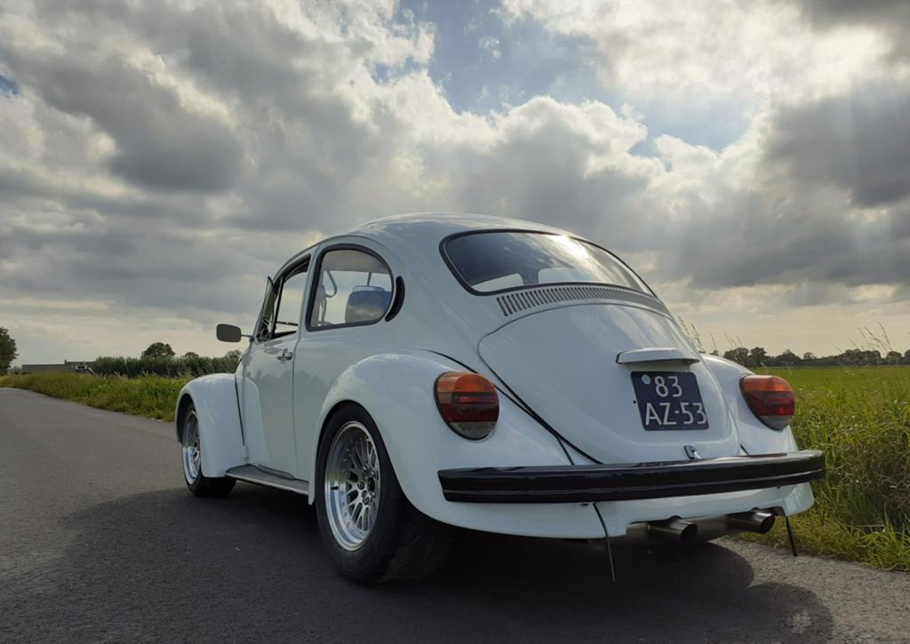 Volkswagen Kever 1.5 watergekoeld 1974, Auto's, Volkswagen, Beetle (Kever), 4 cilinders, Wit, Origineel Nederlands