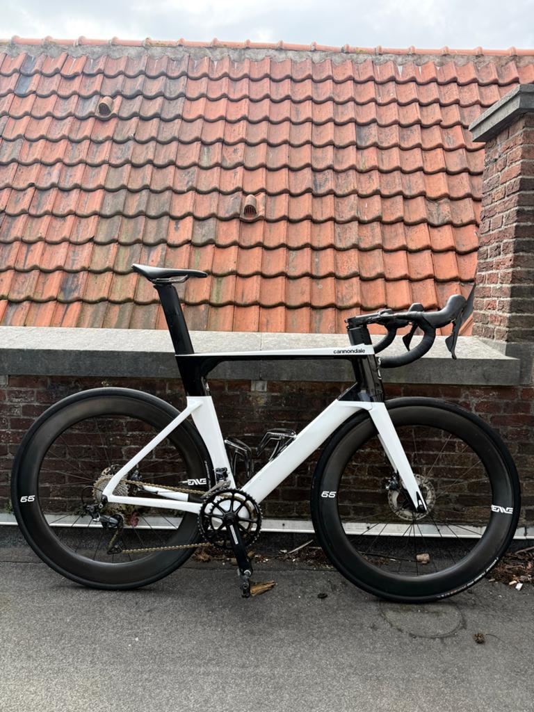 Cannondale System Six 2023 Ultegra  met triathlon set up!, 28 inch, Carbon, 10 tot 15 versnellingen, Heren
