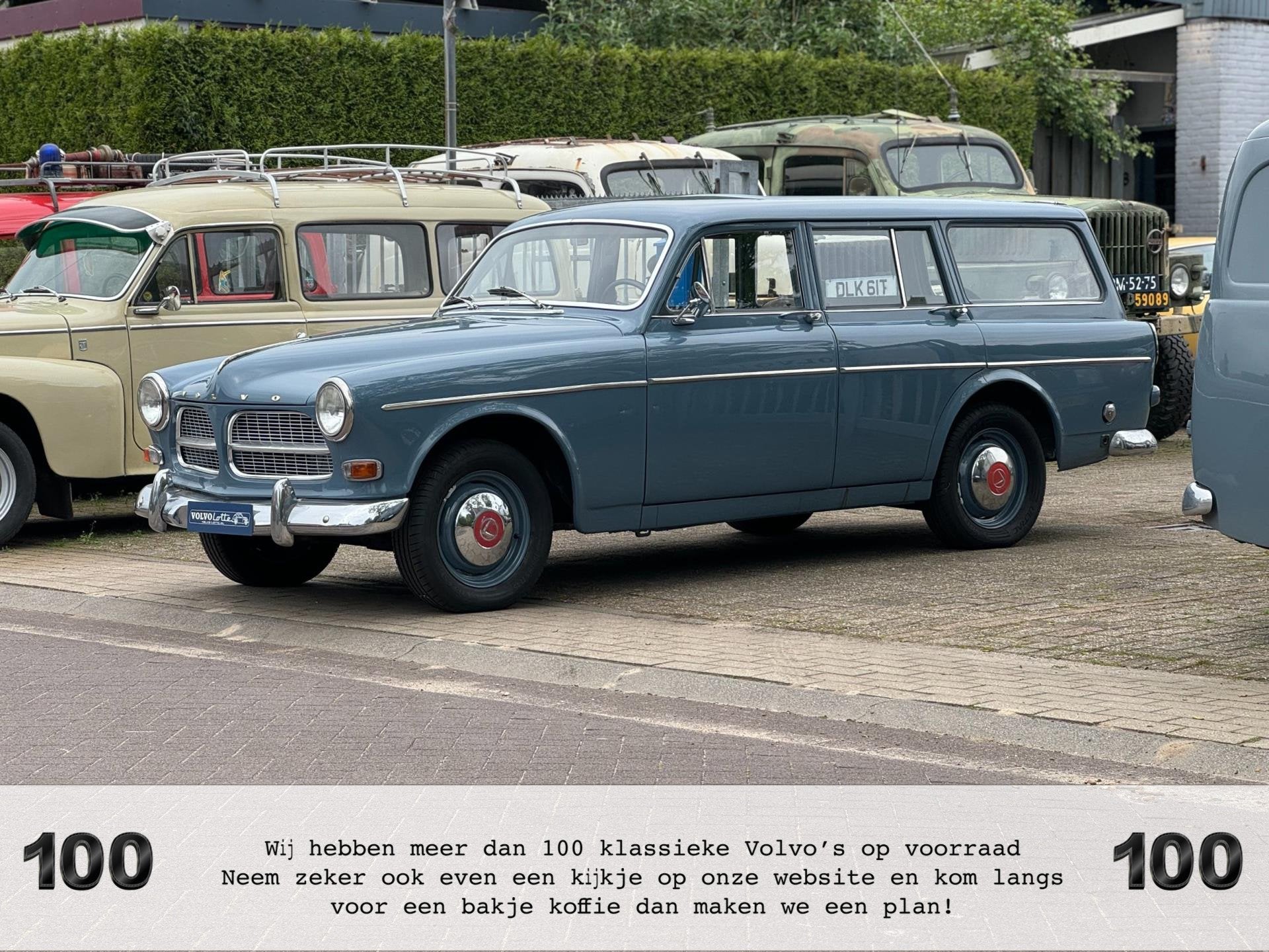 Volvo Amazon Combi Vroeg model, vers gespoten, nieuw chroom, Lederen bekleding, Achterwielaandrijving, Gebruikt, 4 cilinders