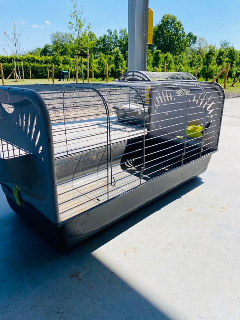2x hok voor kleine dieren, Minder dan 60 cm, Minder dan 75 cm, Ophalen of Verzenden, Zo goed als nieuw