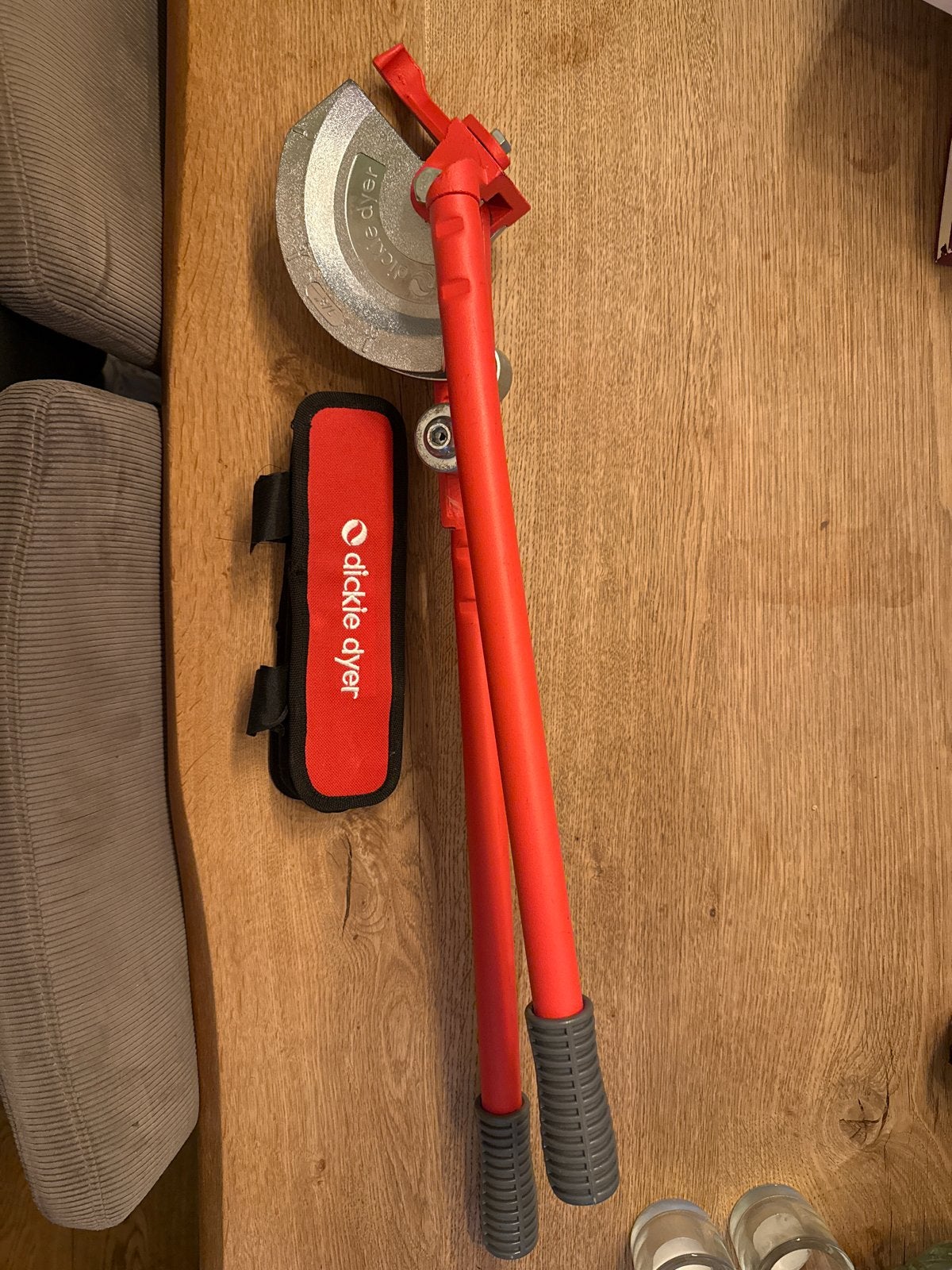 Dickie Dyer pijpenbuiger 15mm en 22mm, Ophalen, Zo goed als nieuw