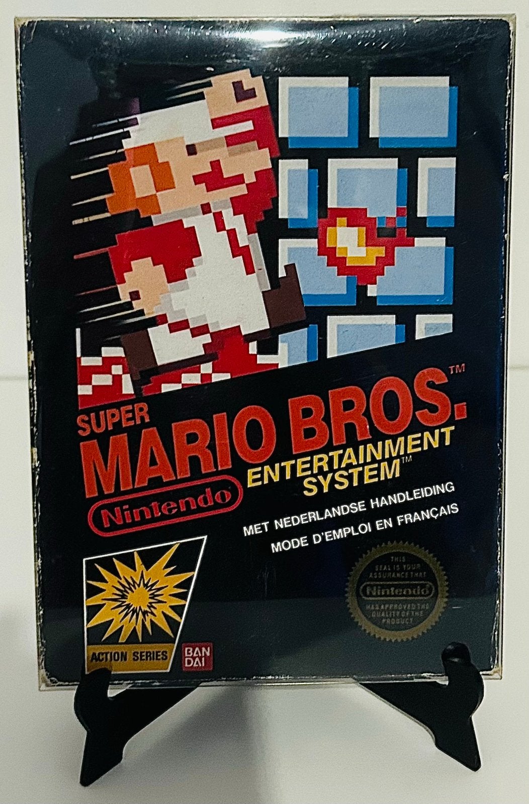 | Super Mario Bros | 5 Screw | 1e Druk | CIB |, 1 speler, Ophalen of Verzenden, Zo goed als nieuw, Vanaf 3 jaar