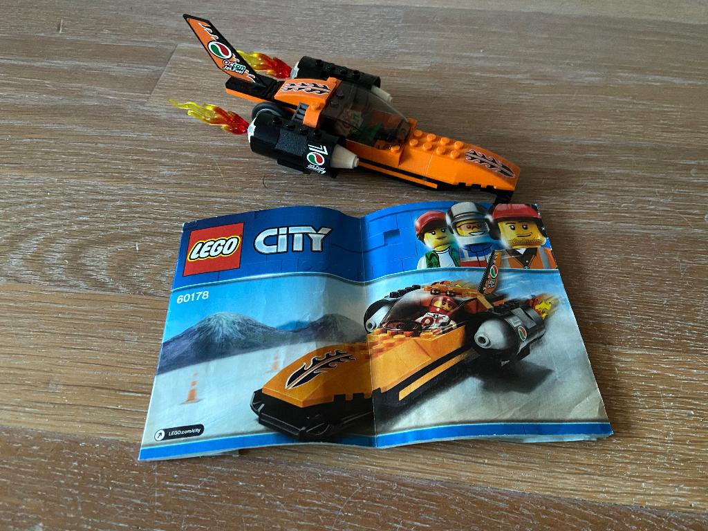 LEGO City raket racewagen; 60178, Compleet, City, Lego, Ophalen of Verzenden