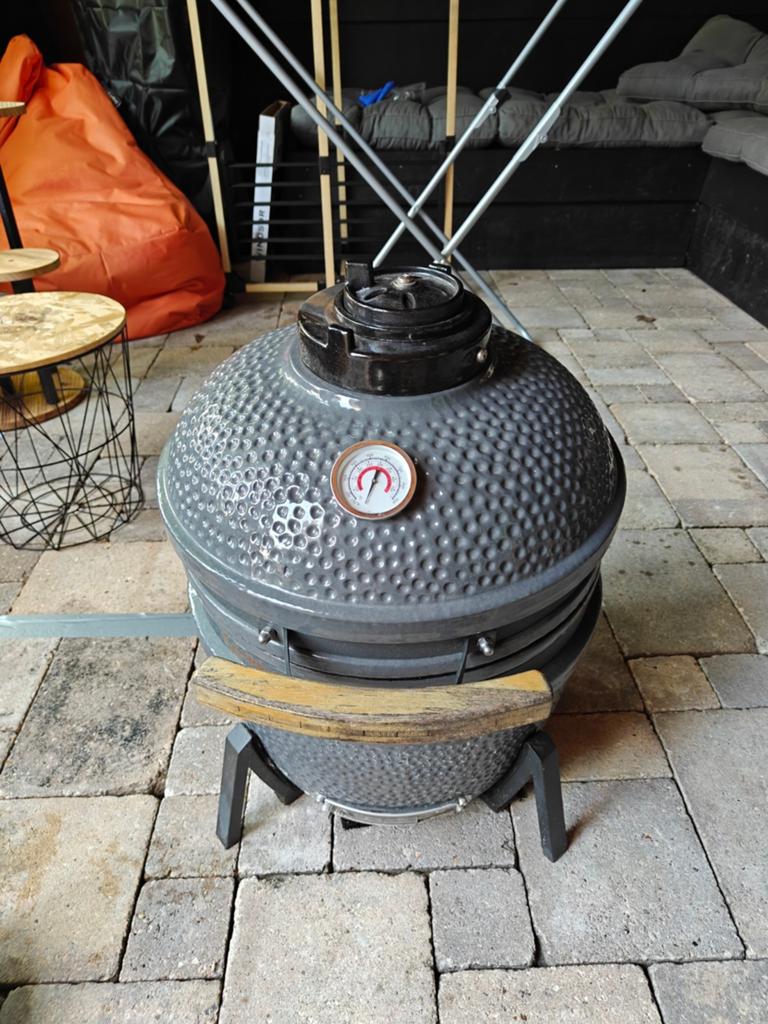 Kamado BBQ 13 inch - Compacte Keramische Grill, Ophalen, Gebruikt, Onbekend