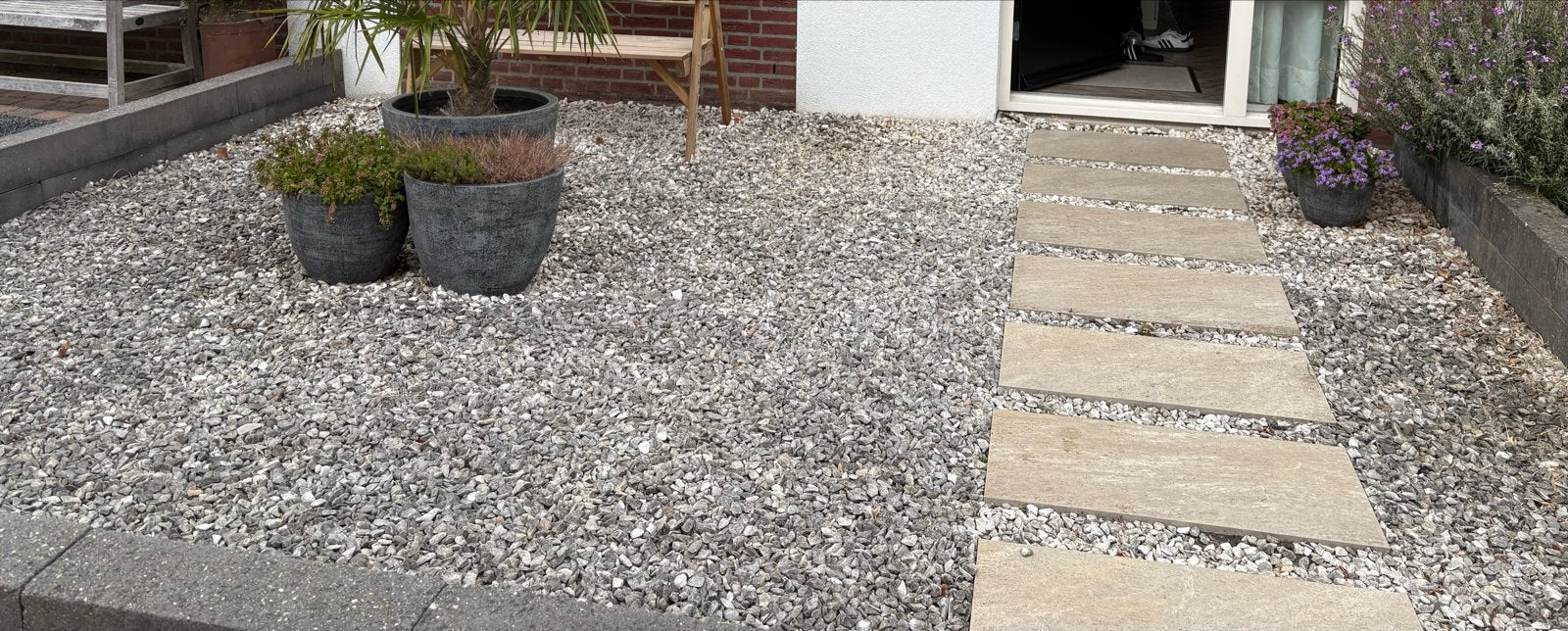 Decoratief siergrind voor tuin en paden, Ophalen, Overige materialen, Gebruikt, Grind