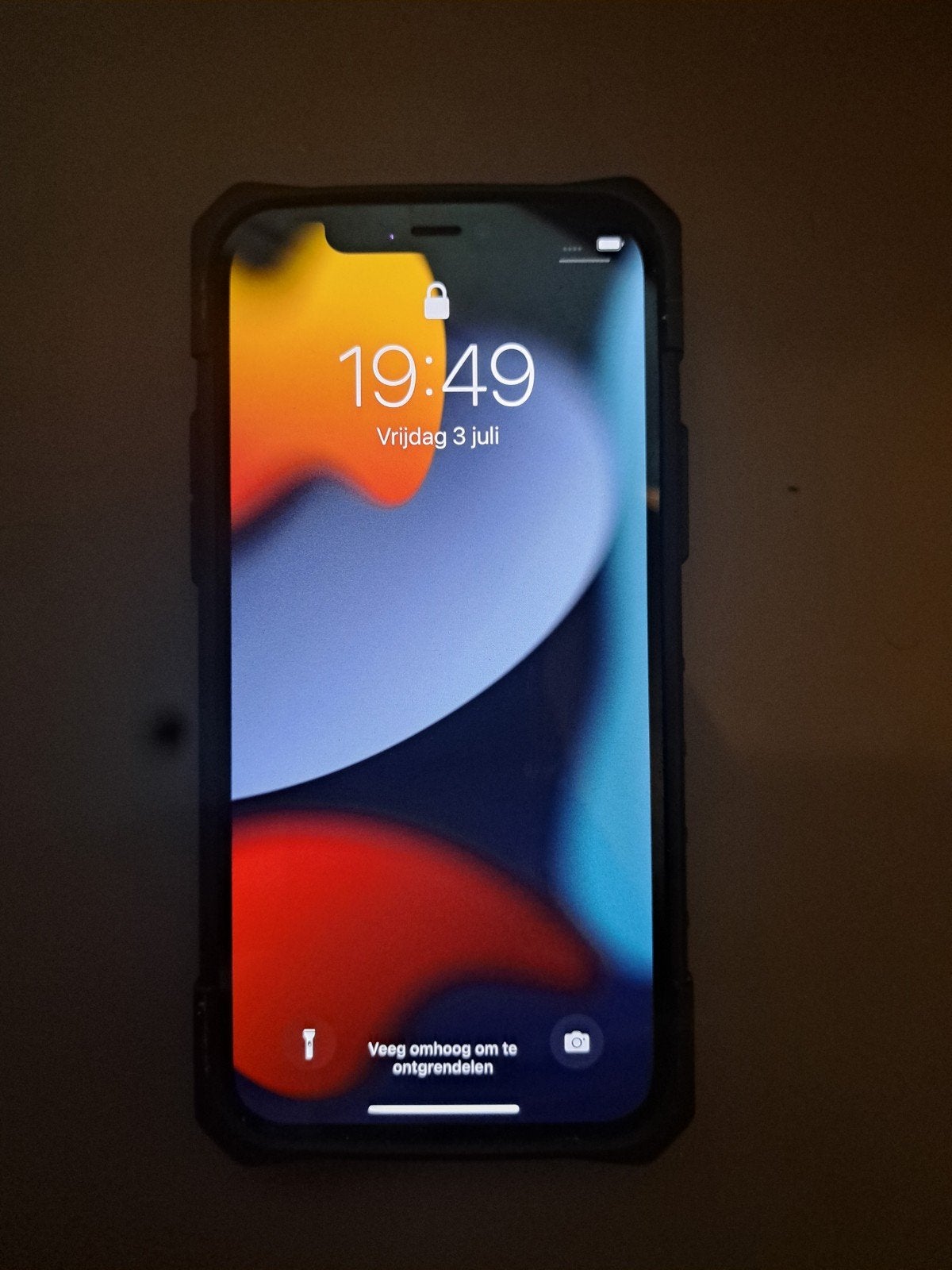 iPhone 12 met 128 GB opslag en UAG hoesje, Telecommunicatie, Mobiele telefoons | Apple iPhone, Ophalen, 128 GB, Zwart, Zo goed als nieuw
