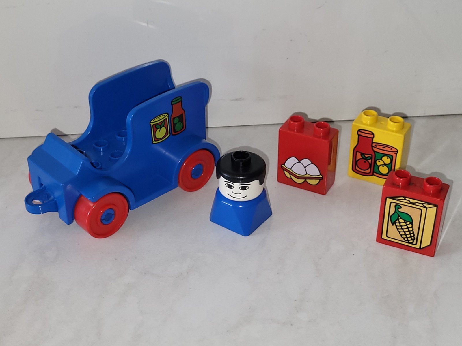 Duplo boodschappen auto, Gebruikt, Ophalen of Verzenden, Duplo, Duplo