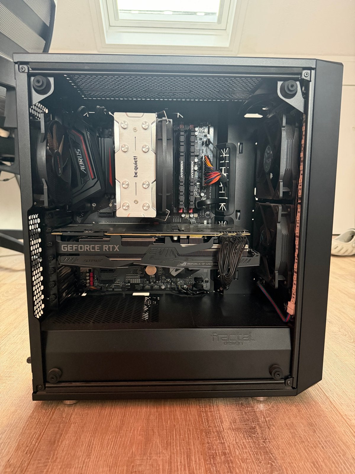 Gaming PC: Intel i5-8600K, RTX 2070 Super, 16GB RAM, 1TB SSD, Computers en Software, Desktop Pc's, Ophalen, Zo goed als nieuw