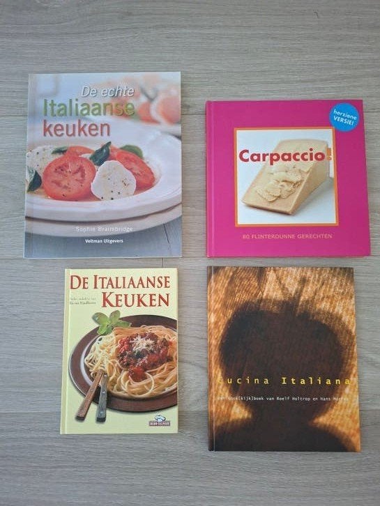 Italiaanse kookboeken, Ophalen of Verzenden, Zo goed als nieuw, Italië, Overige typen