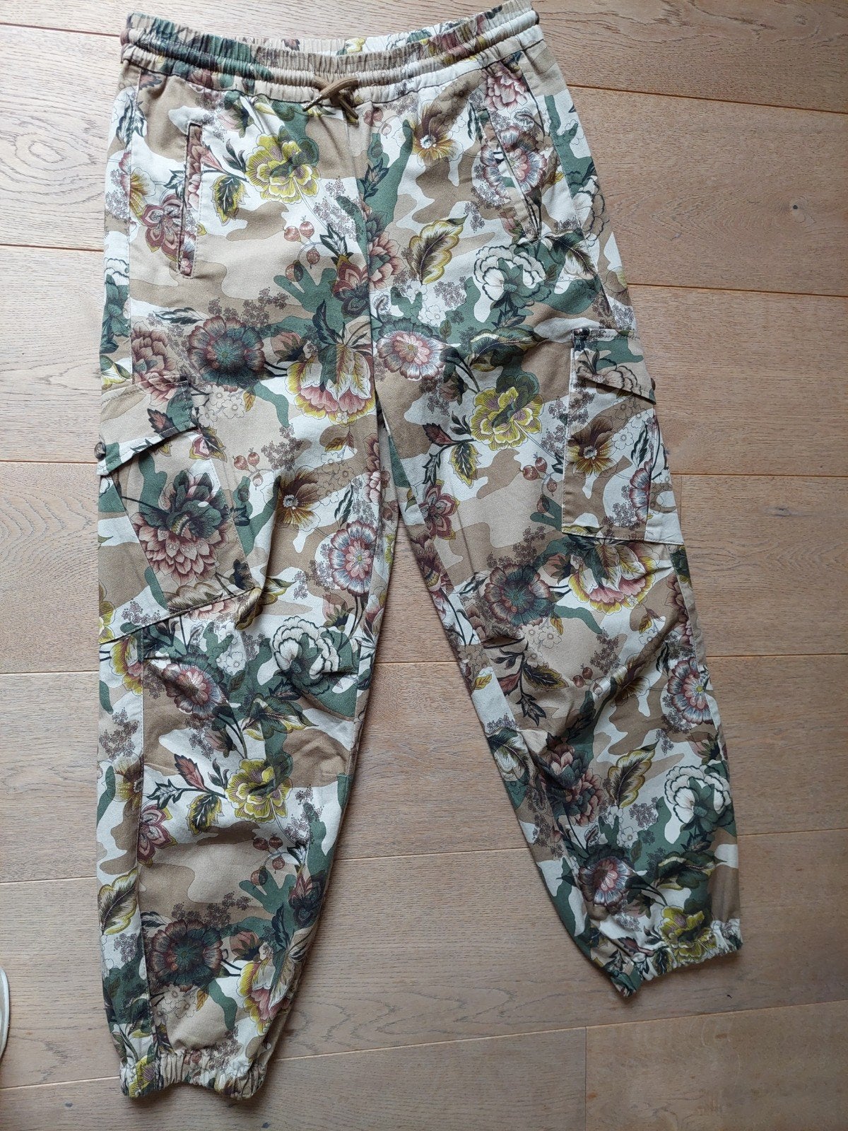 Summum broek maat 38 met bloemenprint - Nieuw, Maat 38/40 (M), Summum, Meerkleurig, Nieuw