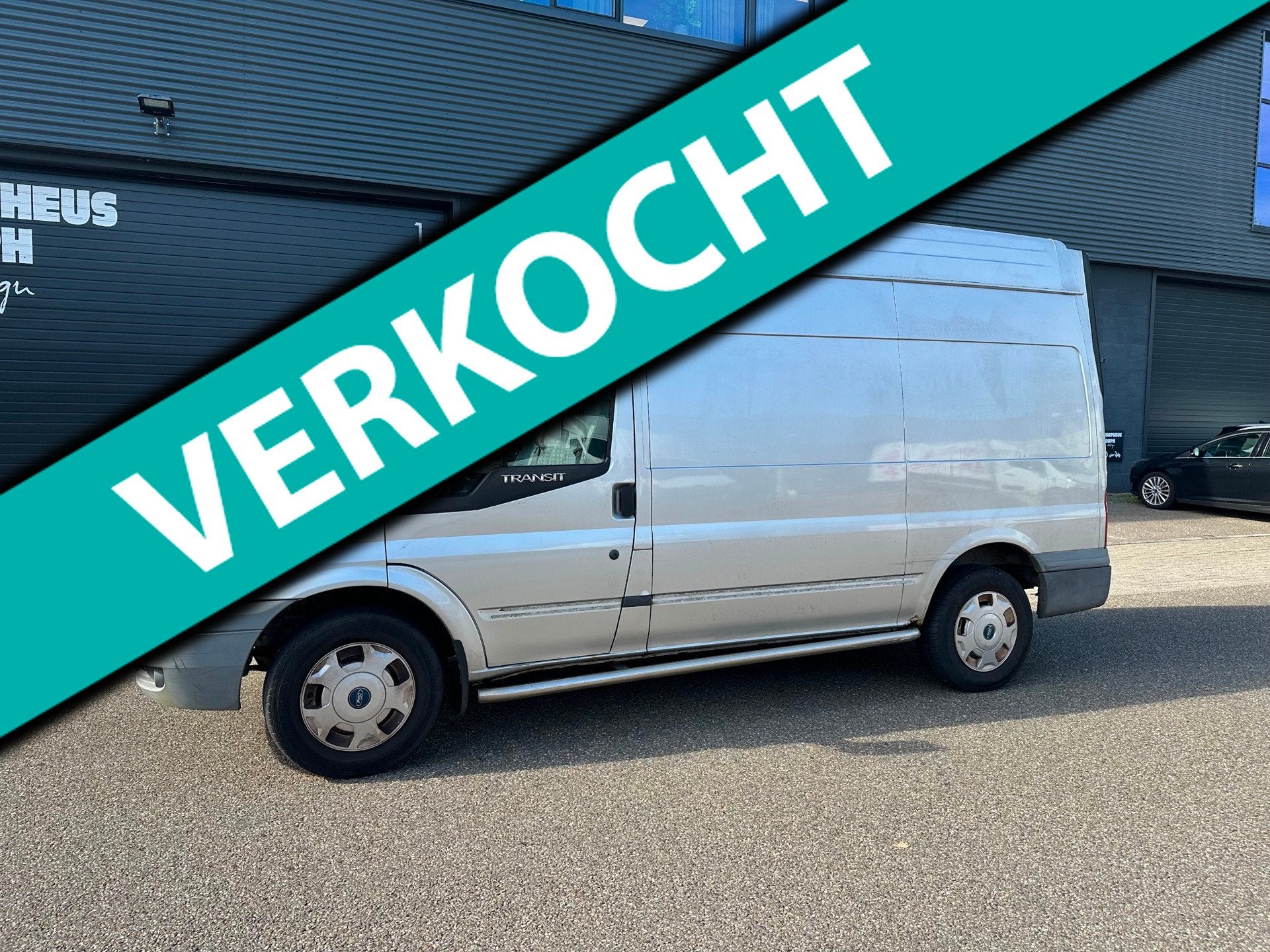 Ford Transit 300M 2.4 TDCI HD N.A.P LAADKLEP, Gebruikt, 4 cilinders, Origineel Nederlands, Bedrijf