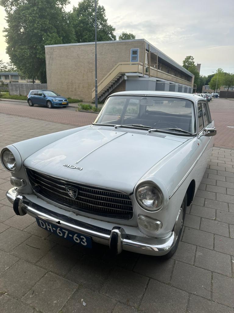 Peugeot 1964 Wit, Auto's, 1064 kg, Wit, Particulier, Geïmporteerd