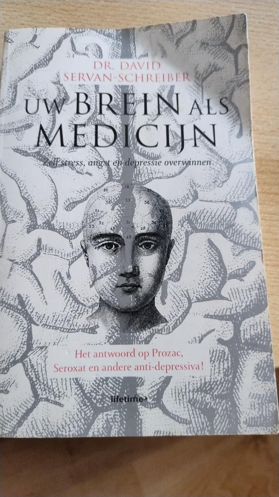 David Servan-Schreiber - Uw brein als medicijn, Boeken, Psychologie, Gelezen, Ophalen of Verzenden, Ontwikkelingspsychologie, David Servan-Schreiber