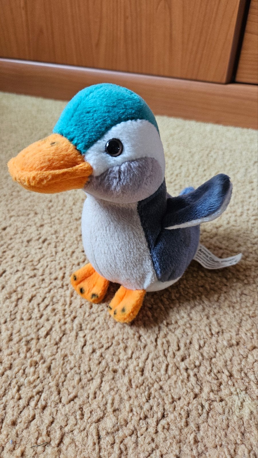 Eend knuffel, Ophalen of Verzenden, Eend