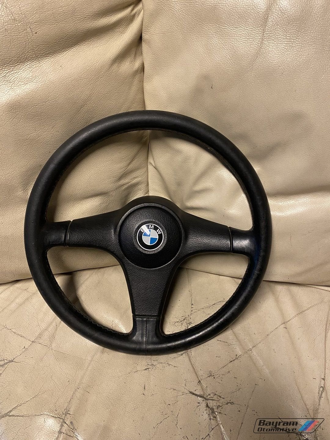 Bmw E30 sportstuur edition stuur E34 E32 leer cabrio 3-serie, Gebruikt, -, -, Ophalen of Verzenden