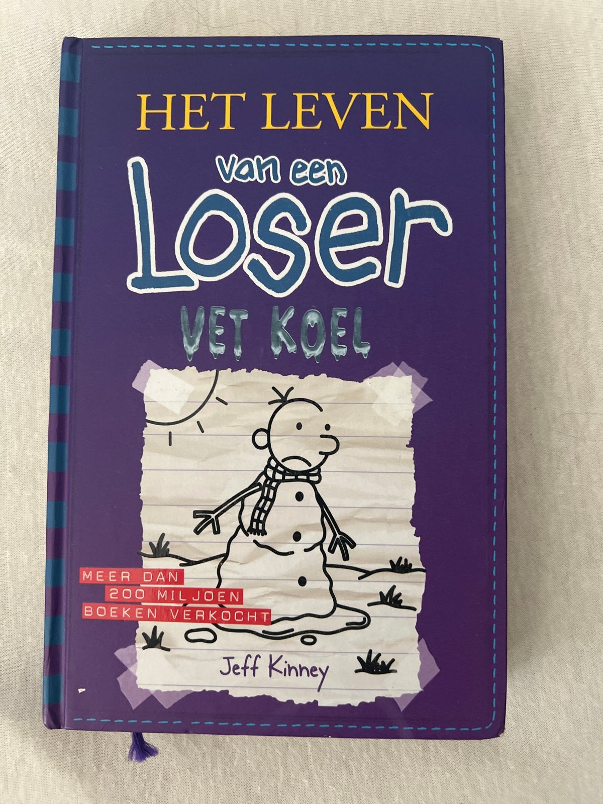 Het Leven van een Loser: Vet Koel - Jeff Kinney, Ophalen of Verzenden, Zo goed als nieuw, Fictie