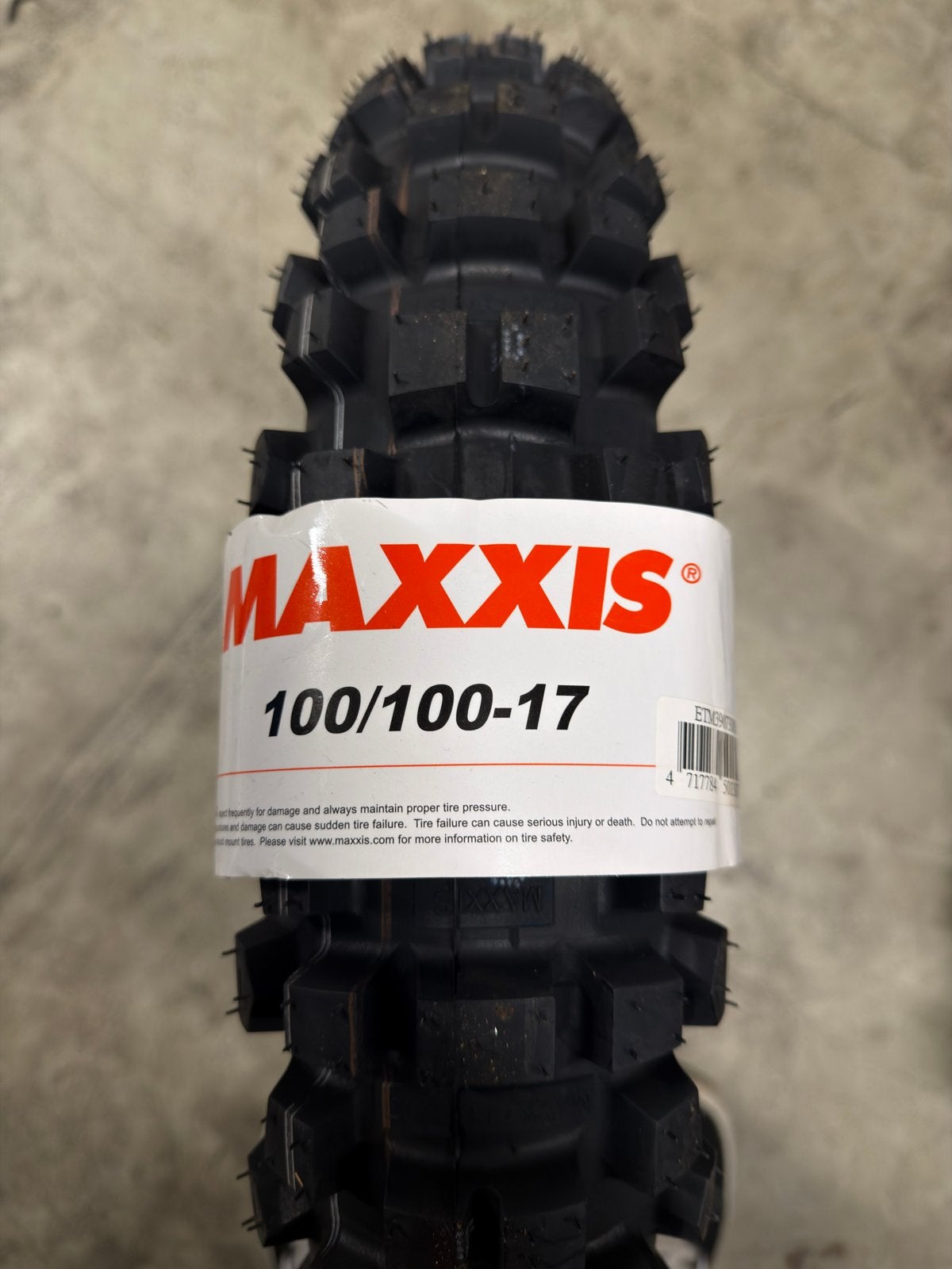 Nieuwe Maxxis 100/100-17 motorcrossband, Ophalen, Nieuw