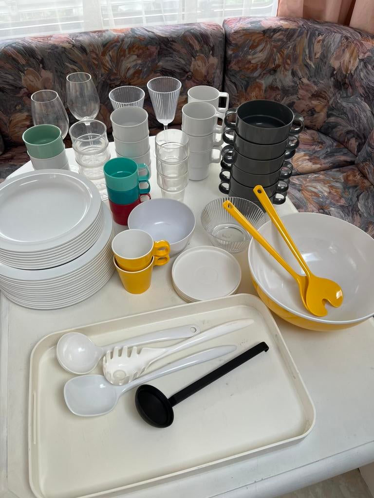 Mepal camping servies, Caravans en Kamperen, Ophalen of Verzenden, Zo goed als nieuw