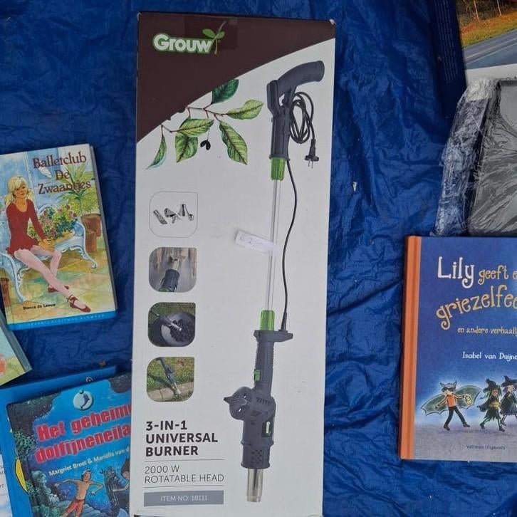 GROUW 3-in-1 Universele Brander - 2000W, Tuin en Terras, Ophalen of Verzenden