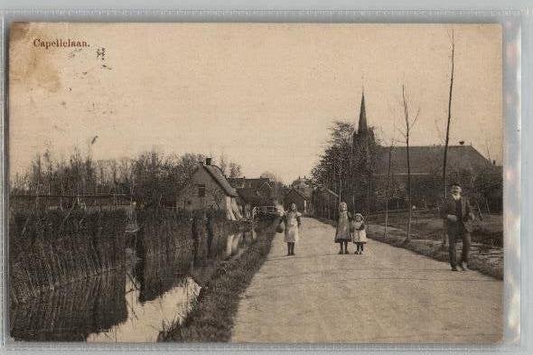 Ammerstol Capellelaan, Ophalen of Verzenden, Voor 1920, Gelopen, Zuid-Holland