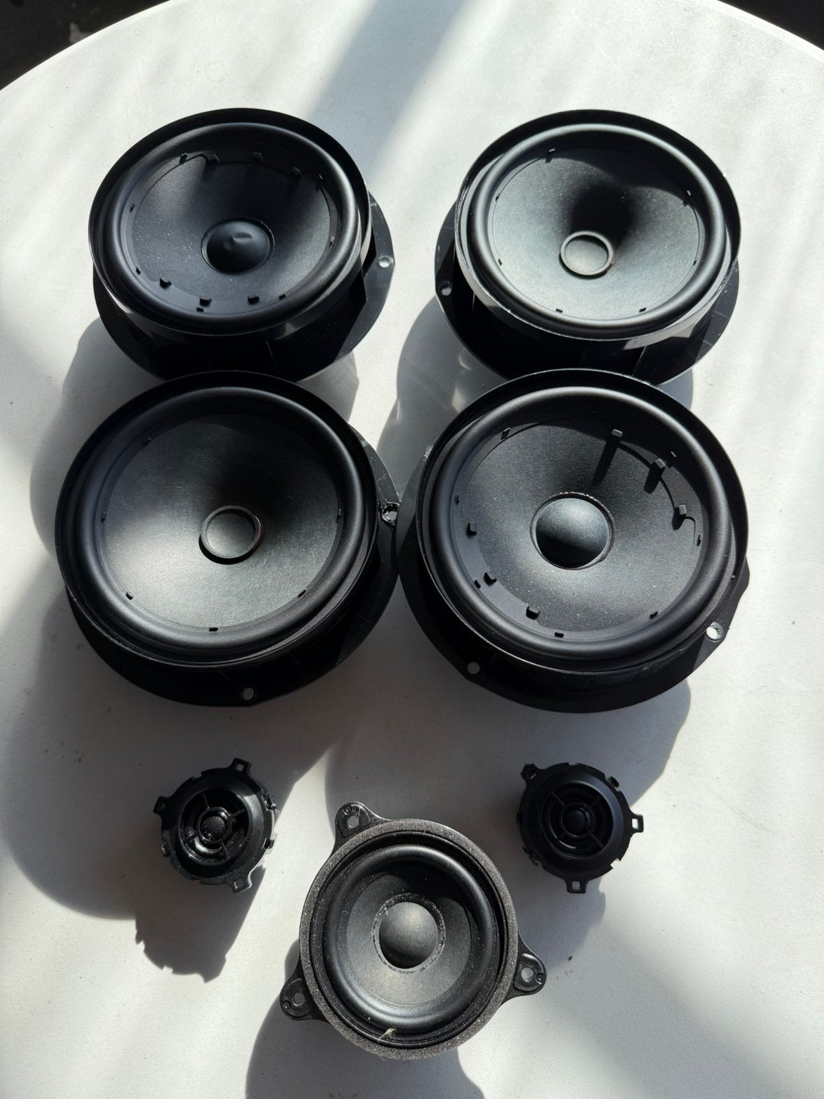 Set originele golf 8.5 gti speakers, Auto diversen, Autospeakers, Ophalen of Verzenden, Zo goed als nieuw