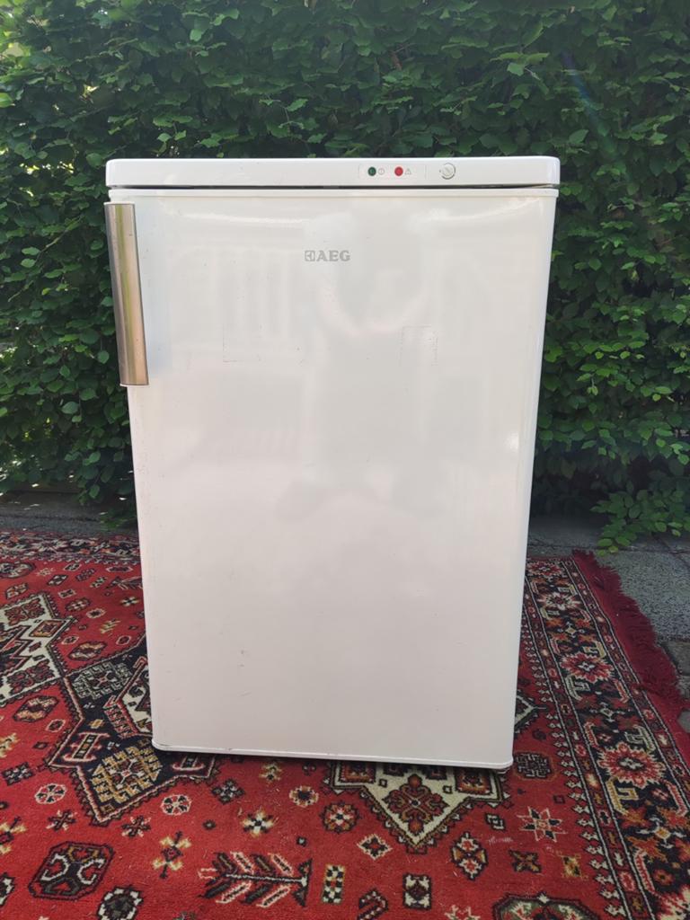 AEG Vrieskast - Gebruikt, werkt goed, alleen ophalen, Gebruikt, Minder dan 60 cm, Energieklasse A of zuiniger, Ophalen