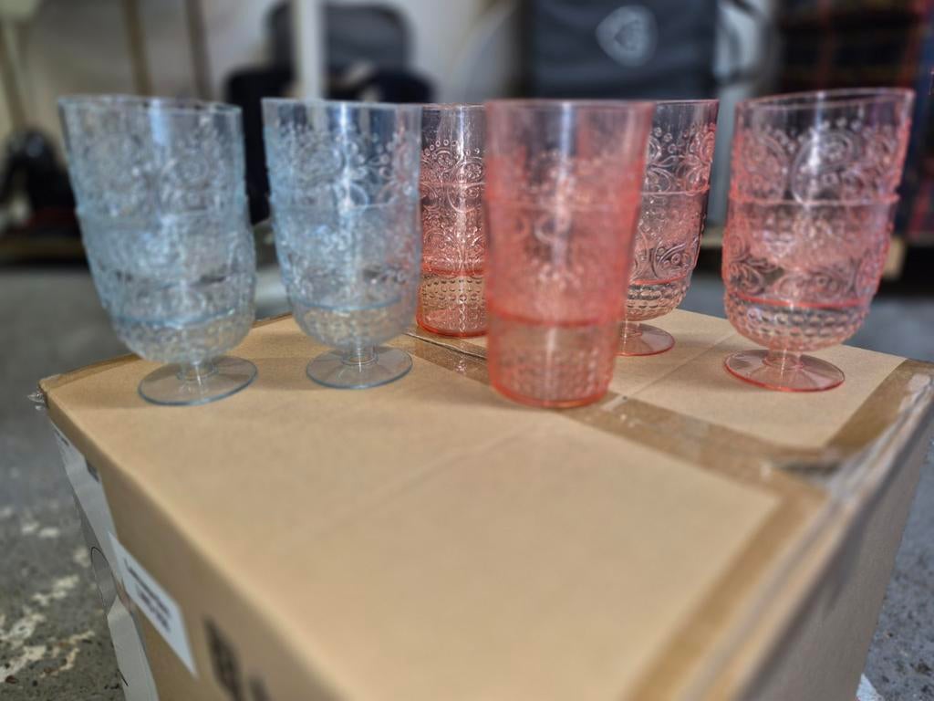 Drinkglazen en wijnglazen, Caravans en Kamperen, Kampeeraccessoires, Ophalen