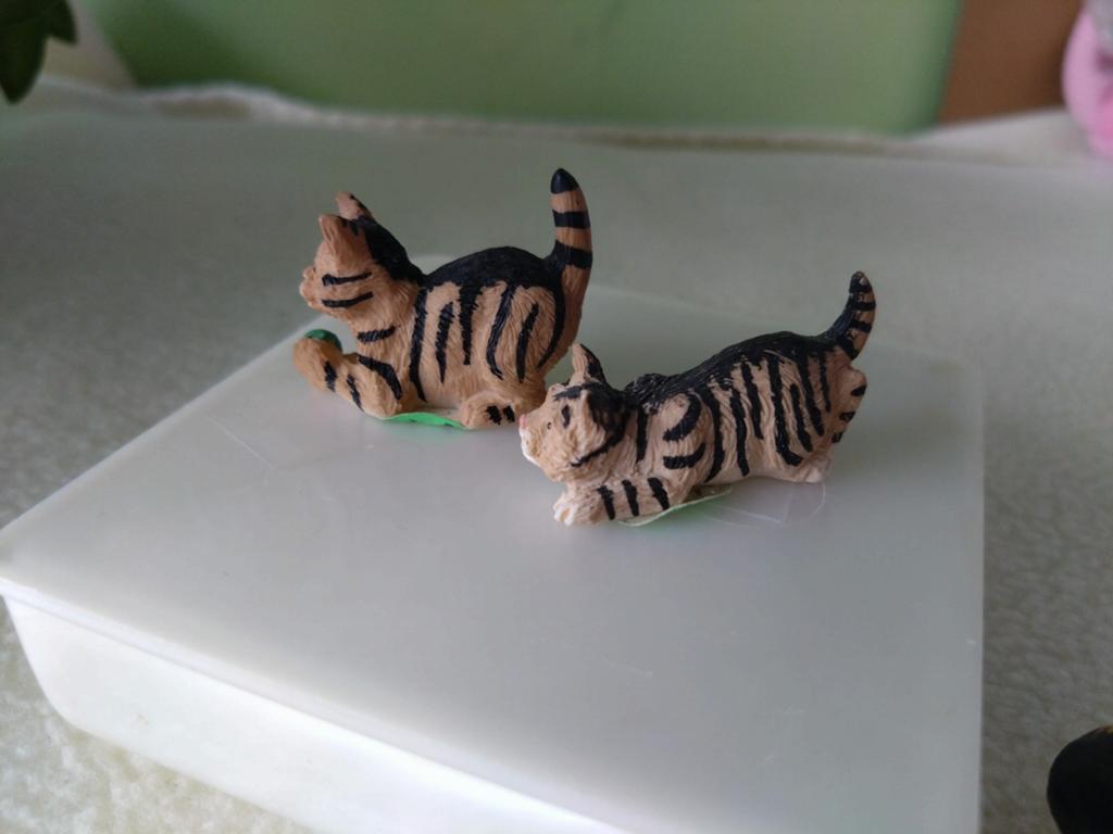 Lammermuir Collectables Katten- Handgeschilderd Resin, Ophalen, Zo goed als nieuw, Hond of Kat, Beeldje of Figuurtje