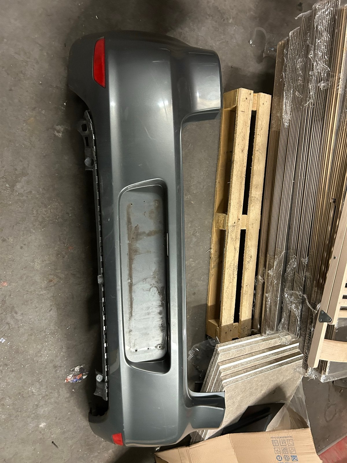 Achterbumper Grijs - Gebruikt golf 6, Auto-onderdelen, Ophalen, Gebruikt, Achter, Bumper
