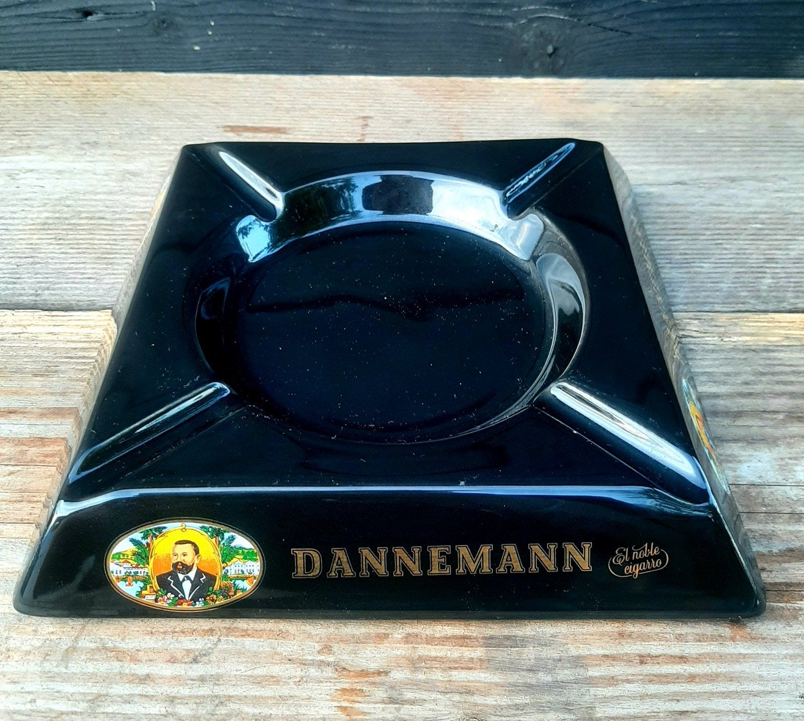 DANNEMANN - Vintage Asbak - (Sigaren / El Noble Cigarro), Ophalen of Verzenden, Zo goed als nieuw, Asbak