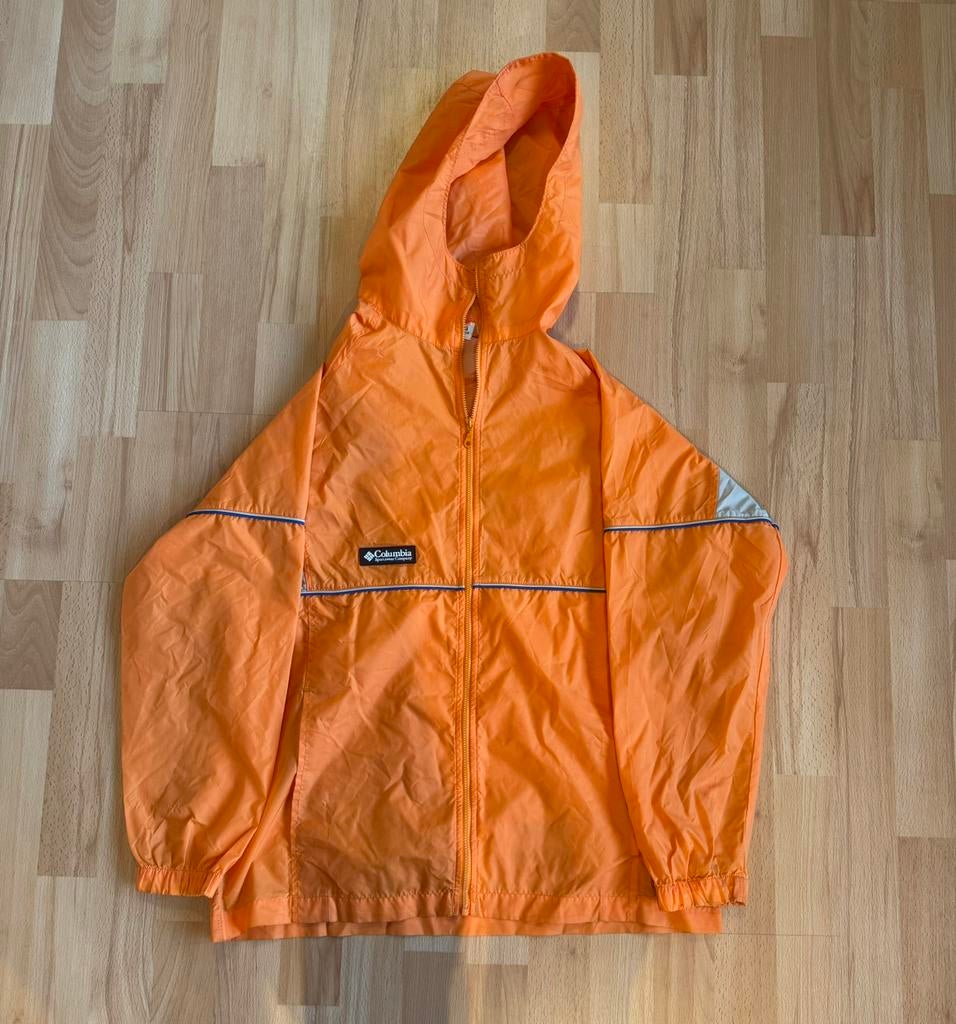 Vintage Columbia sportswear company trackjacket  oranje XXL, Ophalen of Verzenden, Zo goed als nieuw, Overige maten, Oranje