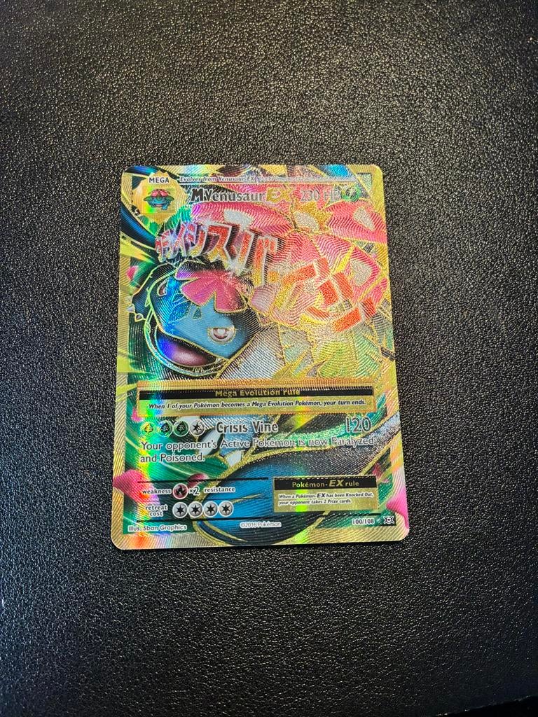 Mega Venusaur EX, Ophalen of Verzenden, Zo goed als nieuw