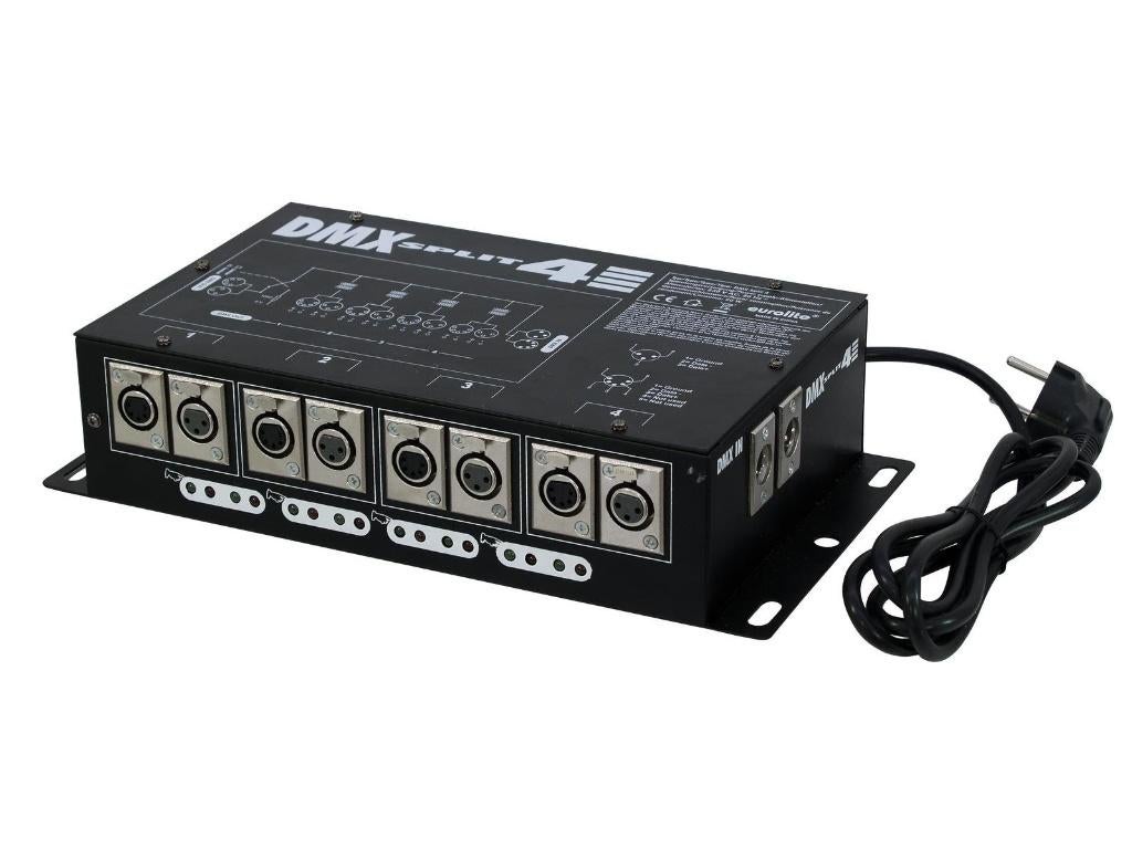 EUROLITE DMX Split 4 Splitter, Geluidgestuurd, ., Nieuw, Ophalen of Verzenden